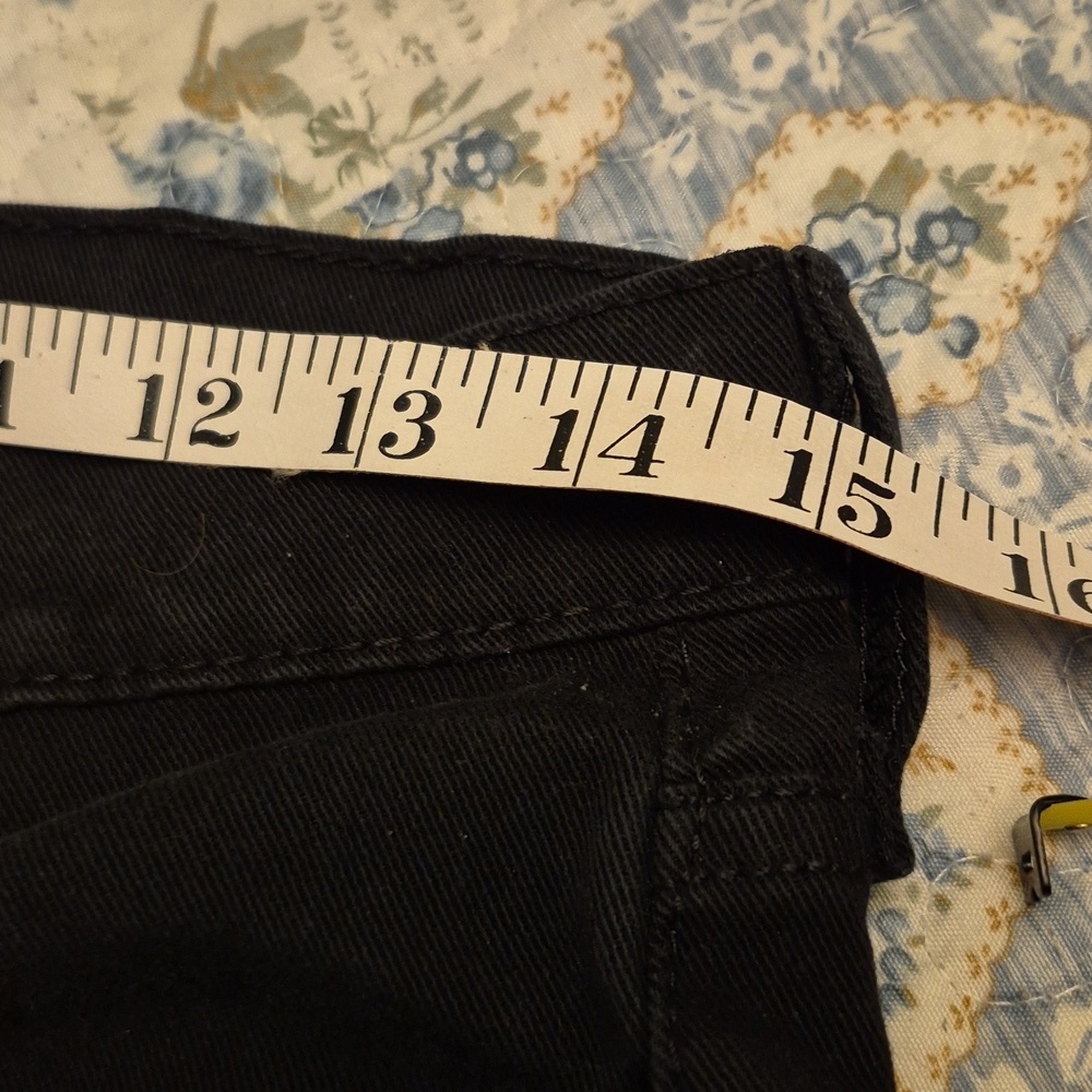 Levi's 510 Men's Jet Black Jeans ,sz.30"x32"×10"rise.(#1663) - Picture 8 of 12